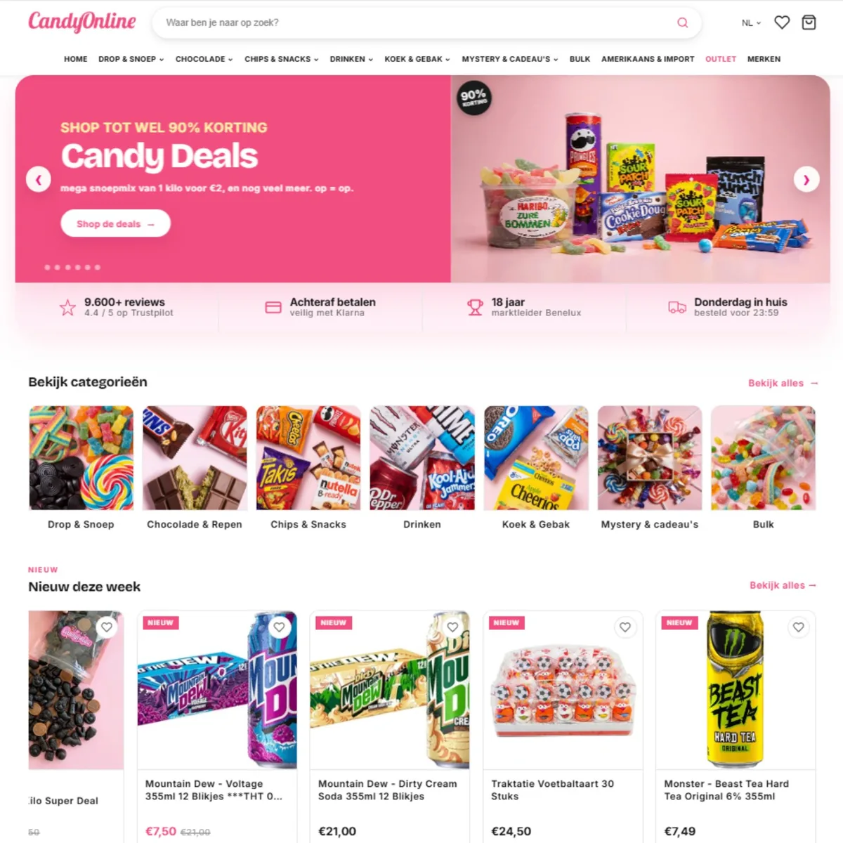 Candy Online: weer winstgevend met 75% minder personeel